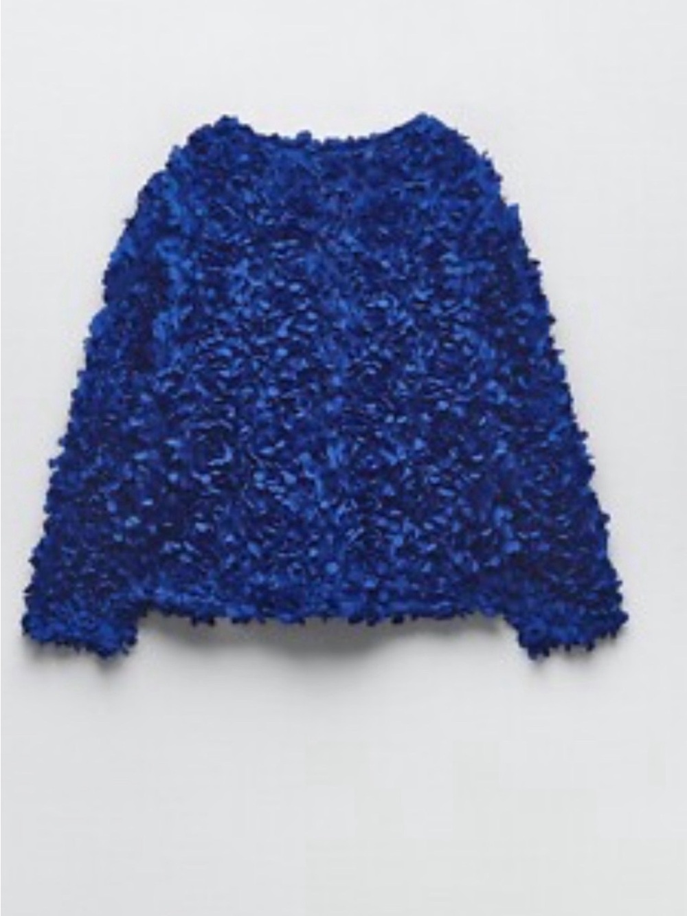Zara Royal Blue Teddy Jacket